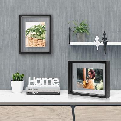 China Simple Modern Wall Decor DIY Plant Specimens Double Sided Glass Photo Frame For Home Decor for sale