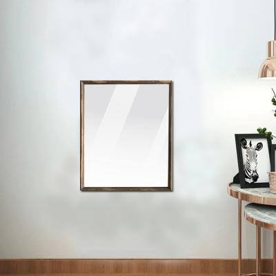 China Hot Sale Modern Decorative Integral Rectangular Wall Art Mirror With Frame Eco-friendly Decorative Wall Mirror for sale