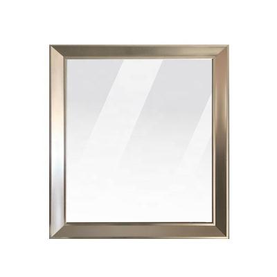 China New Arrival Modern Plastic Framed Rectangle Wall Mirror Decor Eco-Friendly Decorative Mirror Large For Living Room Or Bathroom for sale