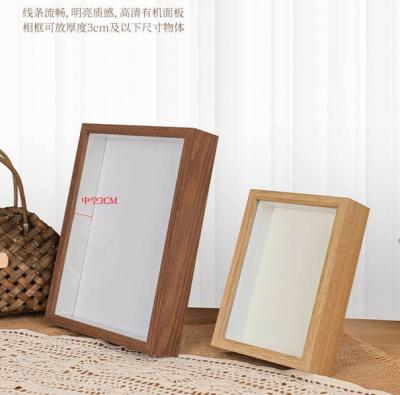 China Custom Size Multifunctional Wooden MDF Shadow Box for sale