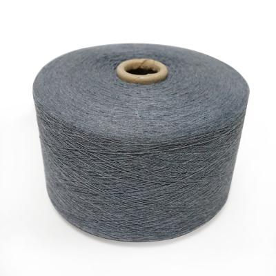 China Wholesale Recycled Cheap Price Manufacturer Polyester Cotton Yarn Knitting Gray Blended Yarn for sale