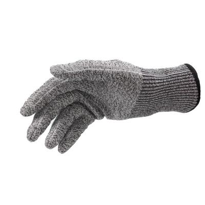 China Cheap Cut Resistant CE Level 5 Industrial PU Palm Coating Anti-Cut Gloves for sale