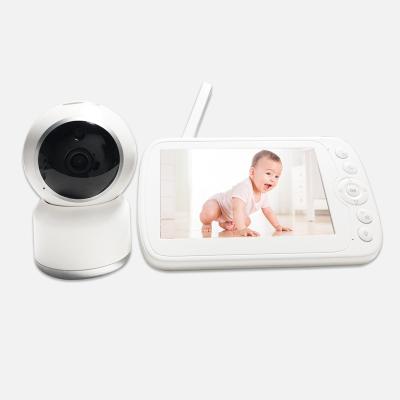 China PAN-TILT 1080P HD 5inch LCDVideo Baby Monitor Night Vision Baby Monitor for sale