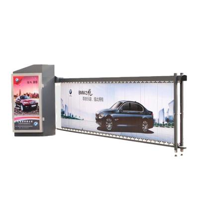 China High Quality 4M Straight Advertisingvehicular Electronic Parking Entry Barrier Gate Advertising Barrier Gate for sale