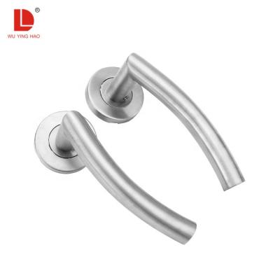 China WUYINGHAO 201/304 Modern High Quality Stainless Steel Door Lock Level Handle for sale