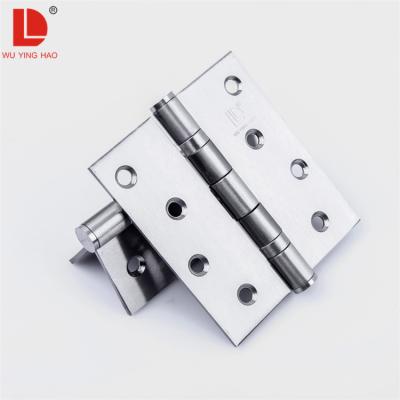 China WUYINGHAO Furniture Ball Bearing 4*3.5*3 High Quality Stainless Steel Wooden Door And Door Hinge For Heavy Duty Door for sale