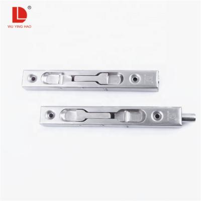 China WUYINGHAO Heavy Duty Double Door Stainless Steel Security Flush Bolt for sale