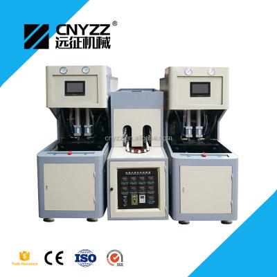 China Semi-automatic bottle stretch blow molding machine for 500-2000ml bottles for sale