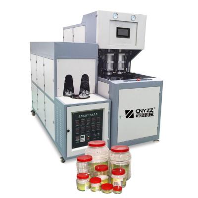 China Bottle Semi Automatic Pet Jar Making Machine For 100mm 120mm Neck for sale