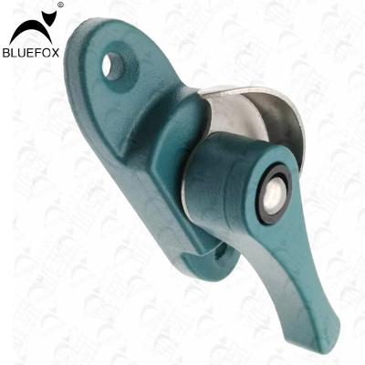 China Modern Green Two Way Straight Window Handle Crescent Sash Lock for sale