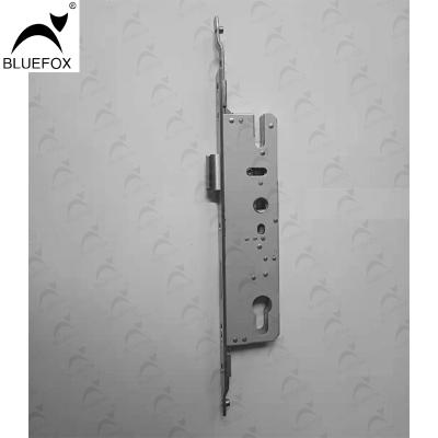 China 168mm Body Multipoint Fire Lock Mortise Door Locks Price Link Device BLUE FOX Latch Safety Rated Mortise Lock for sale