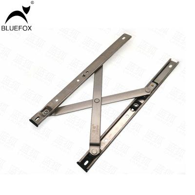 China Modern Translation 22K Crossover Hinge Stainless Steel Window Hinged Golden Friction Stay for sale