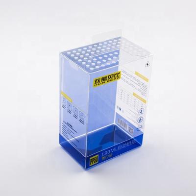 China Customized Baby Clear Plastic Product Recyclable Collapsible Packaging Folding Customized Logo Plastic Box PET PVC PP for sale