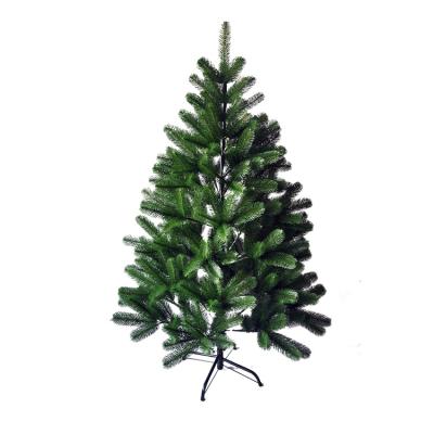 China Pretty Green 100% Premium Single Needle 5ft Green PE Artificial Noble Christmas Tree On Sale for sale