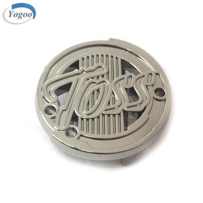 China Color Keeps Long Time High Quality Custom Design Logo Formal Men's Alloy Metal Belt Buckles for sale