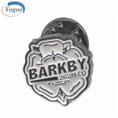 China Custom Embossed Lapel Fancy 3D Metal Enamel Pin Badge With Your Own Design for sale