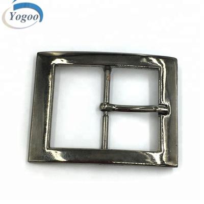 China Factory direct large metal belt buckle gunmetal zinc alloy metal belt buckle for backpack for sale