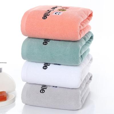 China Child Safe Towels Hand China Cheap Hotel Beauty Salon Soft Disposable 100% Cotton Bath Towel For Body for sale