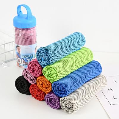 China Microfiber Child Safe Towel Soft Breathable Cool Towel Stay Cool For Yoga Sport Gym Workout Camping Cooling Towel for sale