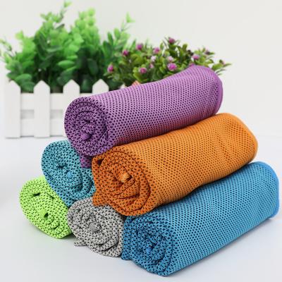 China Custom Logo Microfiber Cooling Towel Quick Super Absorbency Wholesale Disposable Workout Towel Sports Gym Dry Towel for sale