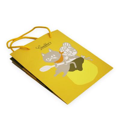 China Recyclable Professional Factory Customized Paper Kraft Bags Reusable Shopping Paper Bag With Ribbon Handle Paper Bags for sale