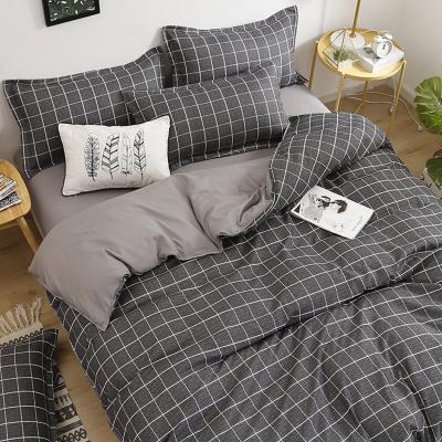 China Nondisposable Custom Printing Comforter Queen Set Bed Fiited 100% Polyester Fabric Sheet 4pc Bedding Set for sale