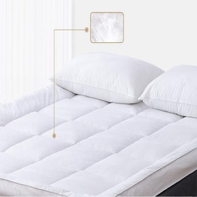 China Reusable Custom Made White Twin Hotel Mattress Anti-pull Simple Design Single Size Bed Soft Mattress Topper for sale