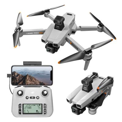 China Headless mode AE86 Pro Max Gray Black 5G GPS 2K 4K Dual Camera LED Light 3-Axis Gimbal Aircraft Professional Drone Long Distance for sale