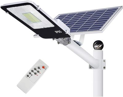 China New Garden Style and Outdoor LED Street Light Solar Powered Motion Sensor Rise Battery Capacity Solar Street Light for sale