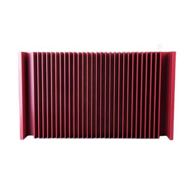 China Heat Resistance 6063 6061 Aluminum Profiles Suppliers Extruded Aluminum Radiator Large Aluminum Heatsink for sale