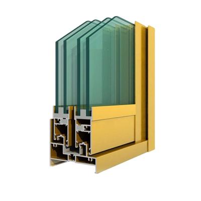 China High Quality Industrial Profile Curtain Wall Decorations Aluminum Window Curtain Wall Glass Accessories for sale