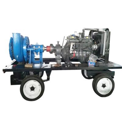 China Antiwear; Abrasion Resistant Diesel Engine 6inch River Dredging Machine 6ich Gravel Transfer Dredger Sand Suction Dredger Solid Pump for sale