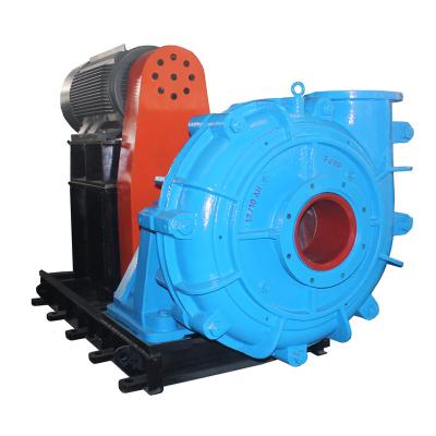 China Wear Resistant Horizontal Industrial Copper Mining Large Abrasion Resistant Slurry Pump for sale