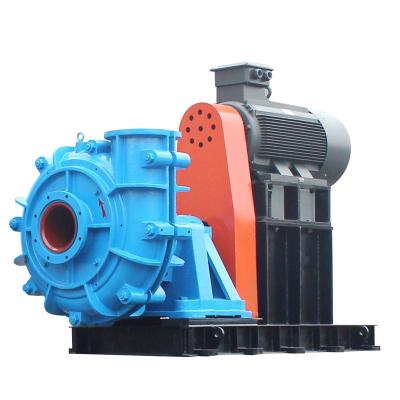 China 10 Inch Wear Resistant Abrasion Resistant Gold Sludge Washing Machine Pump For Mine for sale