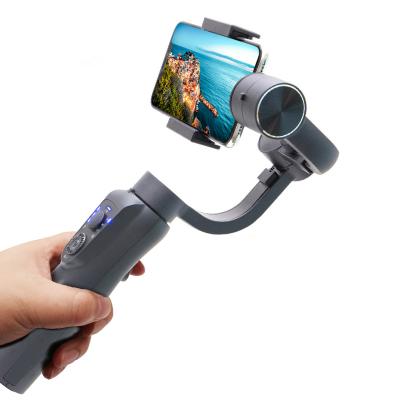 China Hot Sale 3 Axis Fold Handheld Gimbal S5B Camera Stabilizer with Tripod Face Tracking Via App Selfie Stick Gimbal Stabilizer for sale