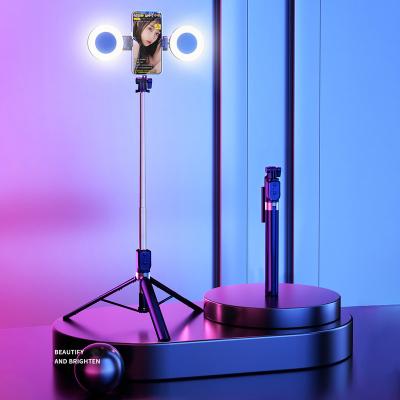 China PORTABLE Hot Sale BT11 Beauty Photographic Selfie Led Ring Light With Tripod Stand For Live Stream Makeup Youtube Video for sale