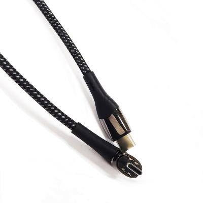 China 100W Emarker Chip Nylon Braid Power Deliver 100W Magnetic C Laptop Cable Magnetic Type 20V5A 1.5m 2m for sale