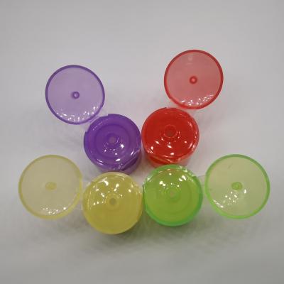 China Non Flip Child Safe Black Plastic Bottle Cap Around Plastic Bottles with Flip Cap Bottle Caps for sale