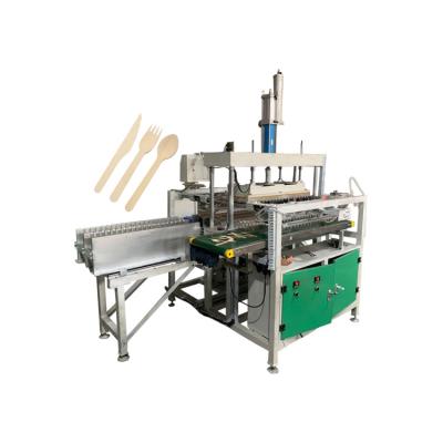 China Hotels Disposable Wooden Spoon Making Machine Full Automatic Wooden Spoon Makers Machine Wooden Fork Making Machine for sale