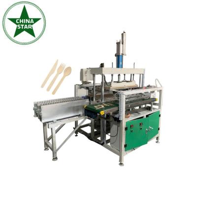 China Hotels Professional Wooden Cutlery Forming/Making Machine With Stable Performance! for sale