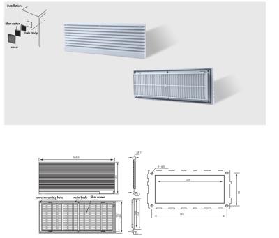 China Hotels Electric Cabinet Filter for sale