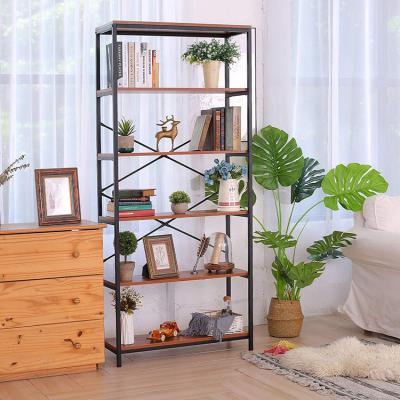 China Sustainable Multiple Layer Iron Storage Organizing Rack For Bedroom , Wooden Rack Display Stand for sale