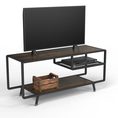 China Nordic Adjustable Modern Black Cabinet Design TV Stand Living Room Stand (Other) for sale