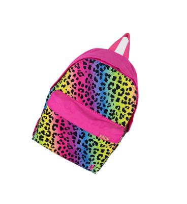 China Lovely washable colorful printing bag backpack for ladies and girls for sale