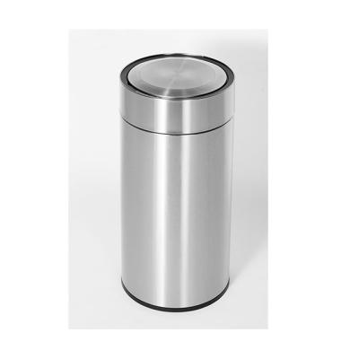 China Sustainable Hot Selling Recycling Stainless Steel Metal Bins Wastebin for sale