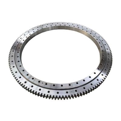 China Factory high quality single row four point contact swivel four point contact ball bearing external gear with pinion for sale