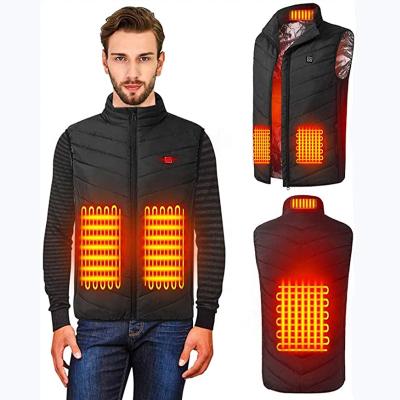 China USB Smart Battery Viable Lightweight Winter Fleece Heating Vest Jacket Unisex Heated Vest for sale