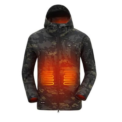 China Factory Direct Selling Waterproof Jacket Enthusiast Waterproof Men's Hunting Customized Heating Jacket for sale