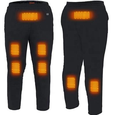 China Anti-Wrinkle Rechargeable Battery Electric Heated Pants Heating Pants OEM For Cold Weather for sale