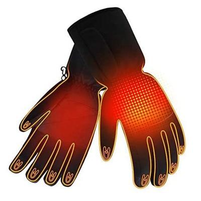 China Warm Heated Gloves Rechargeable Slim Heated Gloves Customize 7.4V WOMEN/MEN Thermal Battery For Cold Winter Hand Warmer for sale